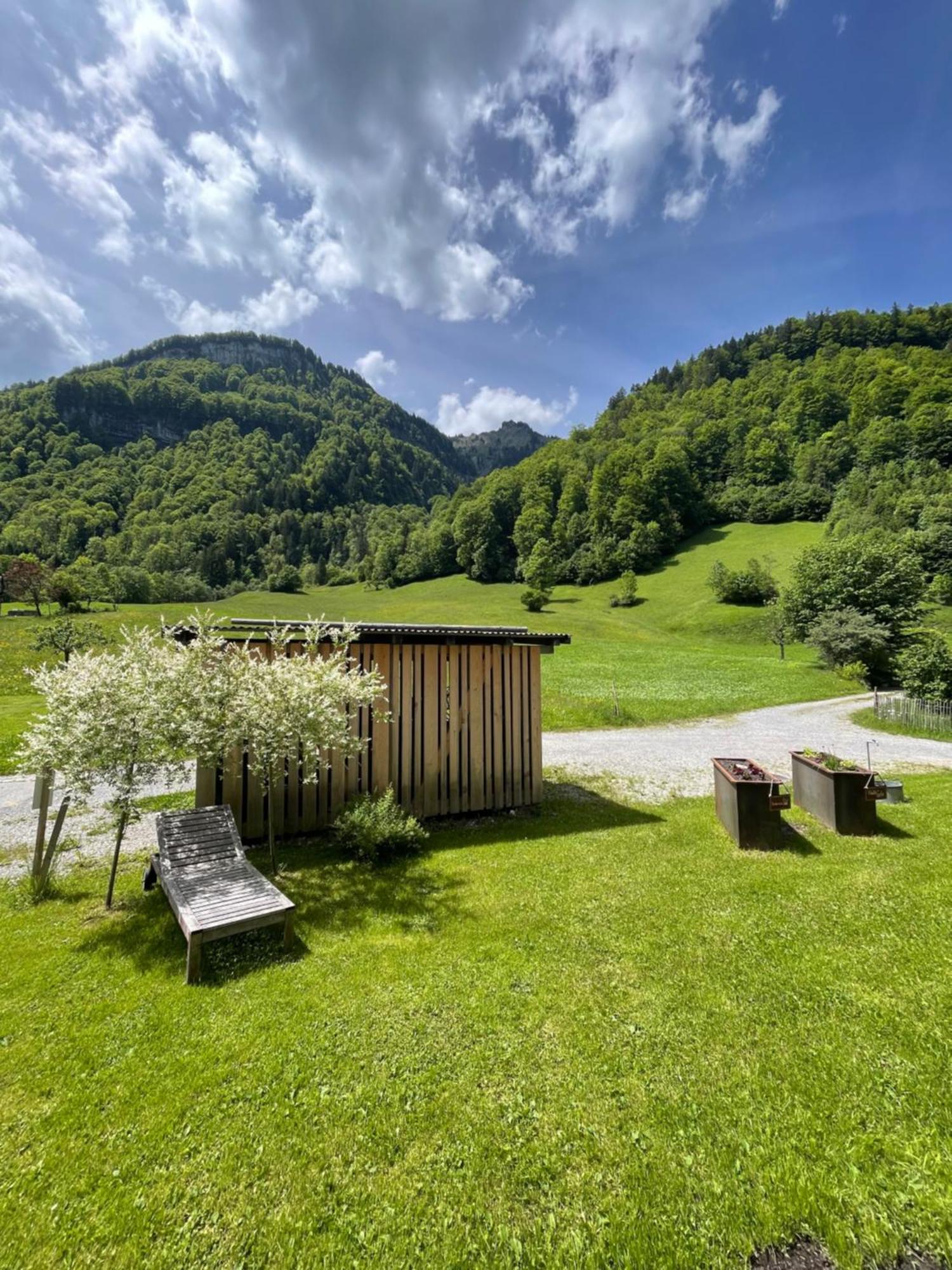 Apartment Waldblick Mellau Exterior foto